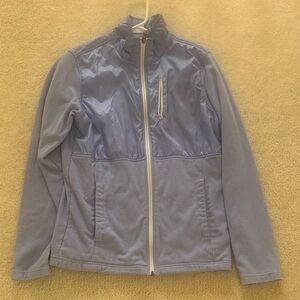 The North Face Periwinkle Blue Glacier Track fleece zip